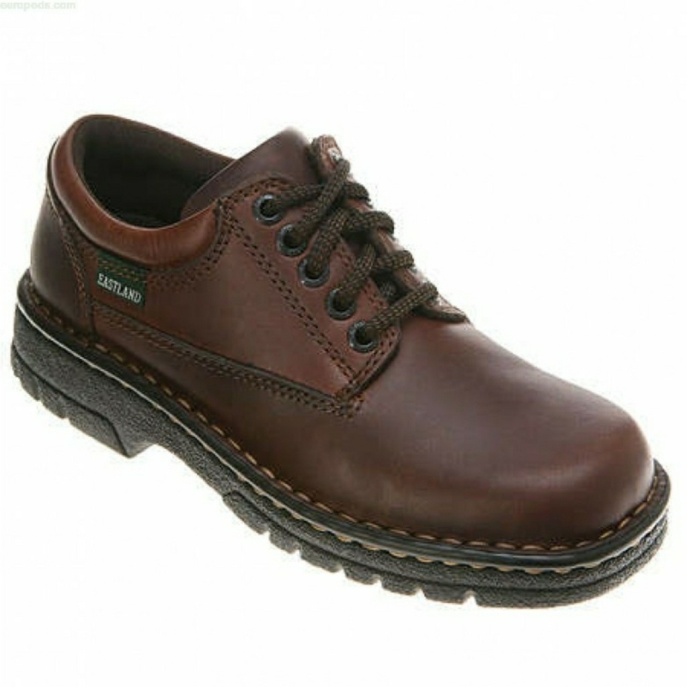 Eastland Plainview Oxfords in Brown Leather | Wome